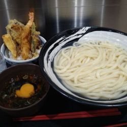 釜揚げつけ汁うどん