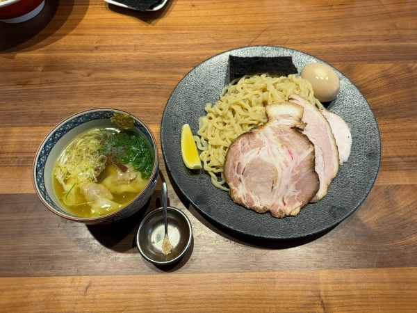 「淡麗特製つけ麺（塩）」@自家製手もみ麺 鈴ノ木の写真