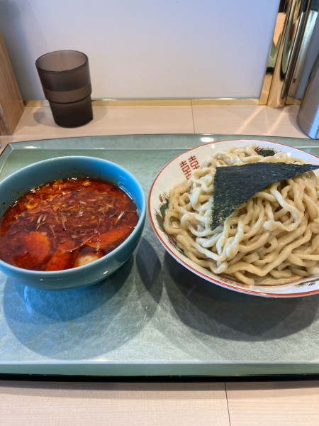 「辛チャーシューつけそば」@らぁ麺 花萌葱の写真