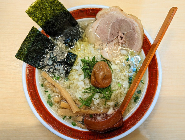 「みぞれラーメン」@中華そば 浜田屋 平須店の写真