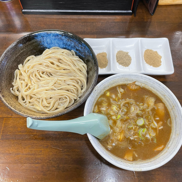 「豚煮干つけめん+チャーシュー丼 ￥0+￥500」@豚男爵の写真