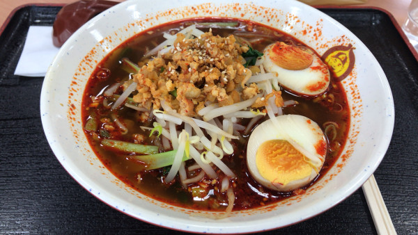 「麻辣坦々麺　850円」@周記中華麺の写真