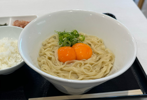 「【限定】美珠卵のたまごかけ麺 ¥1000」@淡麗拉麺 己巳の写真