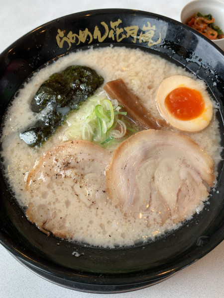 「嵐げんこつらあめん(塩)細麺」@らあめん花月嵐 八潮駅前店の写真