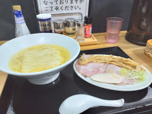 「アイモらーめん塩＋メンマ」@ふかや女子流 アイモの写真