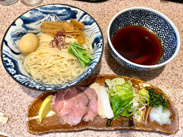 「【限定】昆布水のつけ蕎麦」@麺処 かつ善の写真