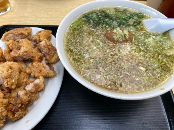 「パーコーメン（薬味多め　脂少なめ）」@珉珉の写真