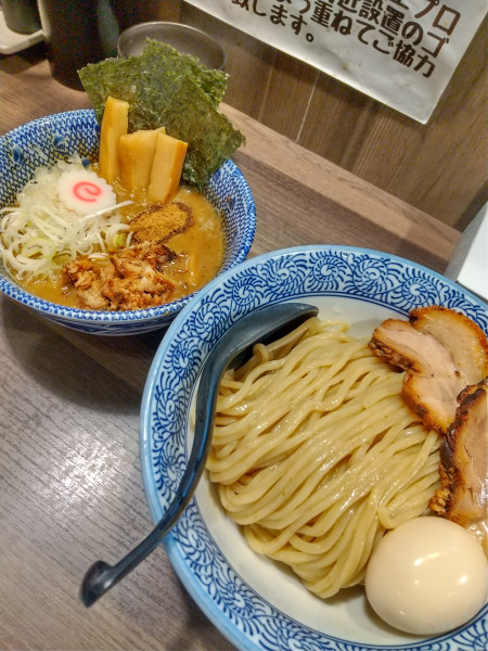 「特製つけ麺 中」@狼煙 〜NOROSHI〜の写真