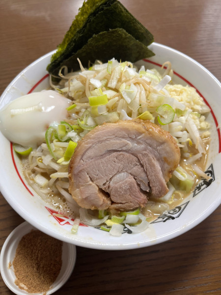 「ラーメン➕温玉」@ちばから 郡山店の写真