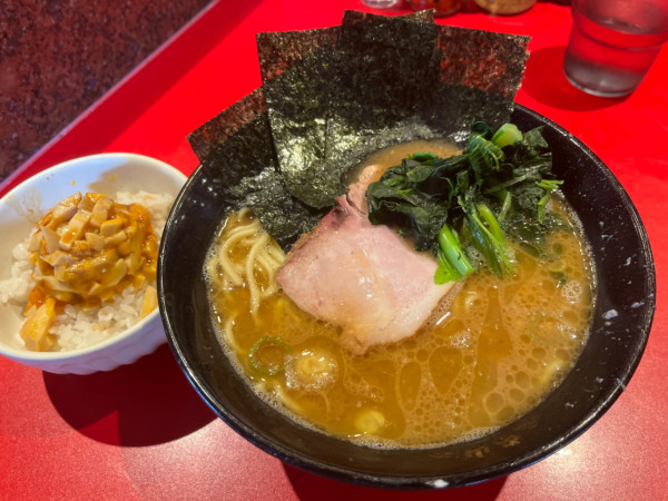 「ラーメン　玉子まぶし」@厚木家の写真