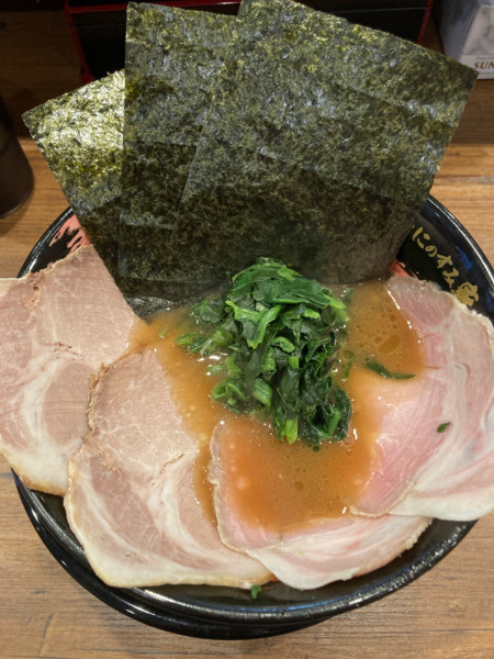 「チャーシュー麺」@横浜家系ラーメン おにのすみ家の写真