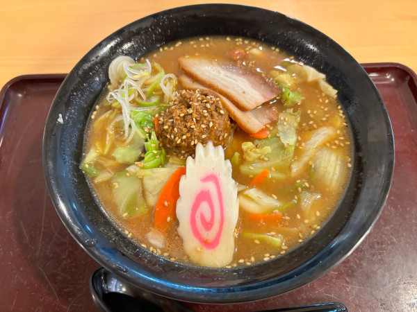 「みそラーメン」@すぎのや本陣 茨城空港店の写真