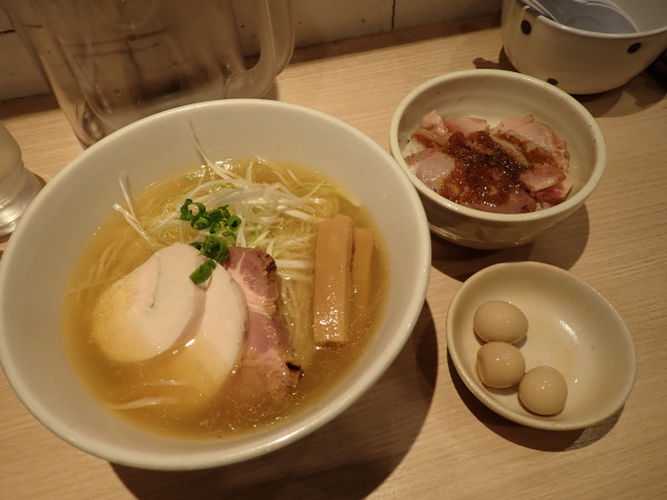 「（塩）芳醇香味そば」@麺屋 一燈の写真