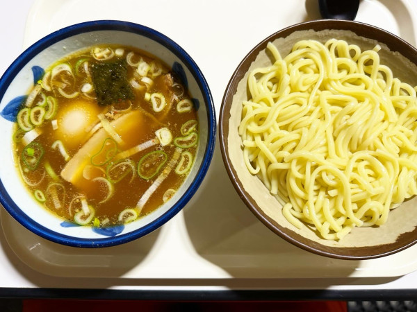 「あつ味（つけ麺あつもりの味玉付）」@山ノ内大勝軒の写真