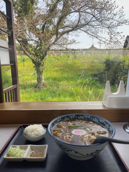 「カレー南蛮  大盛」@あぢとみ食堂の写真