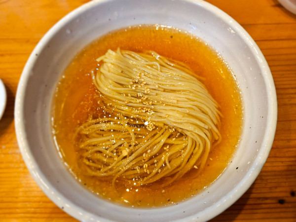 「昆布かけそば(冷)」@吉田製麺の写真