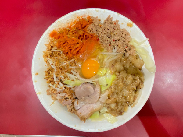 「小汁なし(マシルー):1,050円」@立川マシマシ 国分寺店の写真