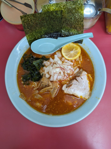 「トムヤムラーメン」@ラーメンショップ 犬塚本店の写真