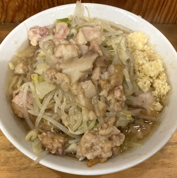 「小豚ラーメン 1,000円」@ラーメン二郎 前橋千代田町店の写真