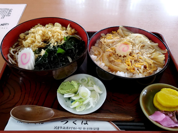 「玉丼・たぬきセット（810円）」@つくばの写真