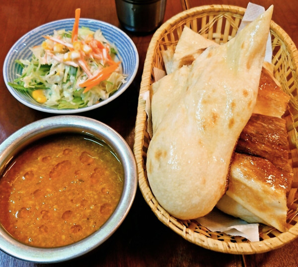 「Ｂ カレーナンセット」@DURGAの写真