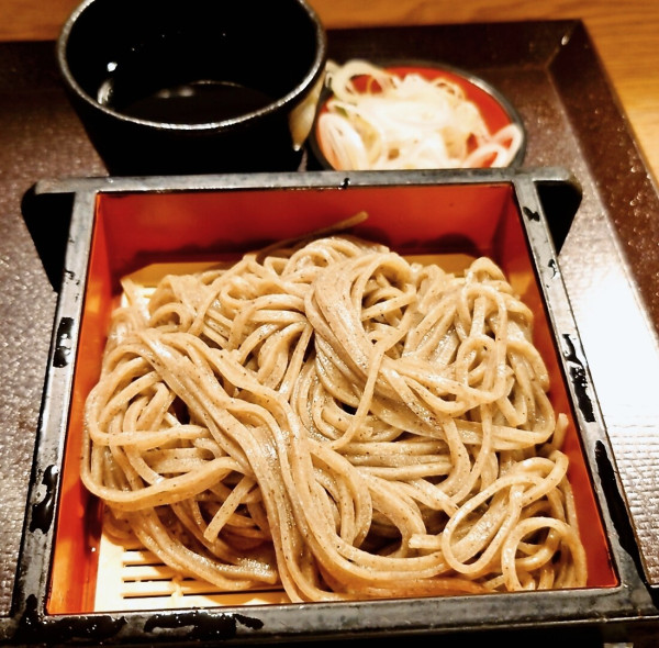 「カツカレー丼とハーフそばセット」@十割そば 二代目長助 野田店の写真