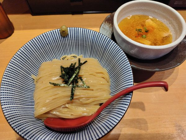 「塩つけ麺　並盛」@塩つけ麺 灯花の写真
