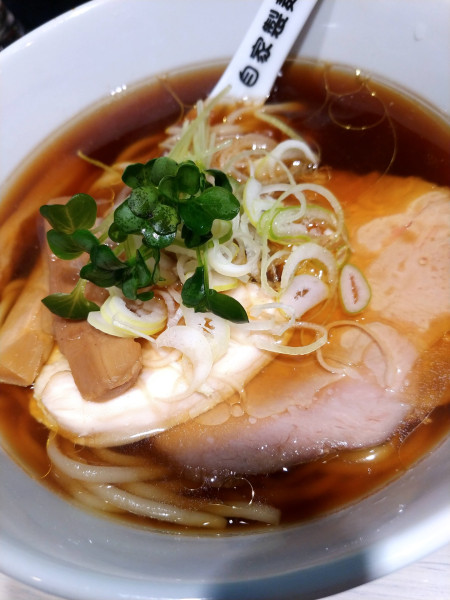 「正油ラーメン」@自家製麺 甚の写真