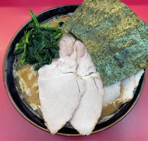 「のりチャーシュー大」@横浜ラーメン 相馬家の写真