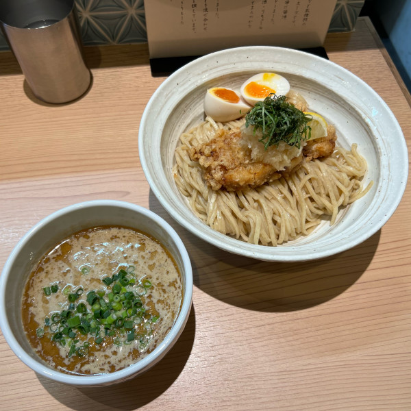 「サバ濃厚つけ麺（限定麺）」@セキレイ 〜NIBOSHI no D5〜の写真
