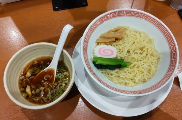 「つけめん熱盛630円」@幸楽苑 寒河江店の写真