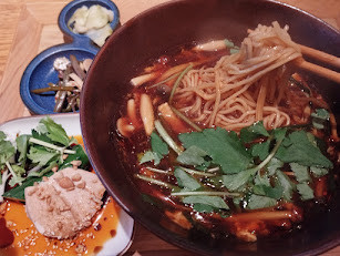 「ランチ 酸辣湯麺セット(1,628)」@ブリル飯店 ルミネ横浜店の写真
