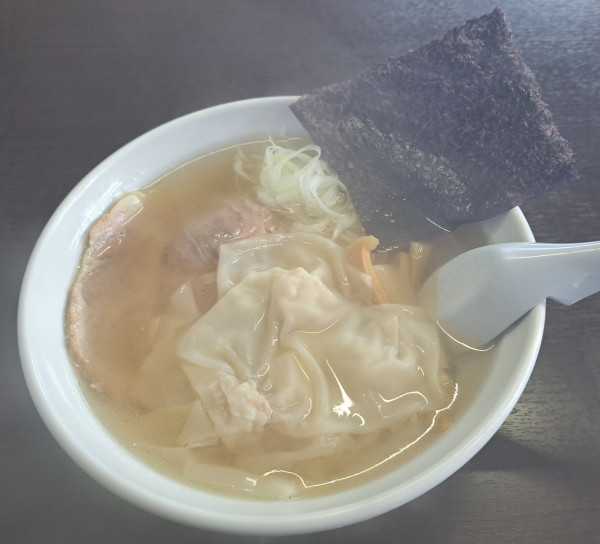 「ワンタン麵880円」@麺屋結うの写真