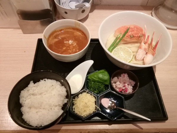 「渡り蟹のビスクつけ麺　渡り蟹日和」@麺屋 一燈の写真