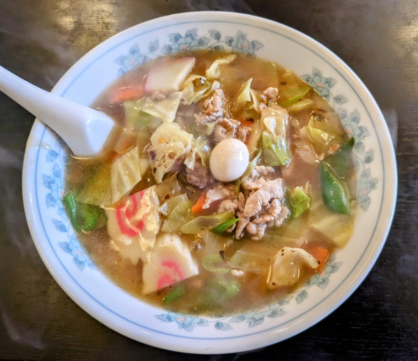 「肉ソバ(大盛り)」@中華 王ちゃんの写真