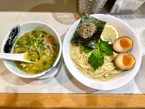 「【季節限定】昆布水淡麗塩つけ麺」@麺屋 扇 SENの写真