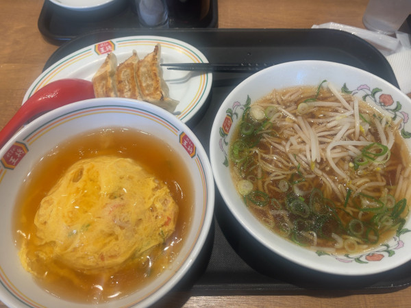 「日替わり定食」@餃子の王将 府道143号茨木島店の写真