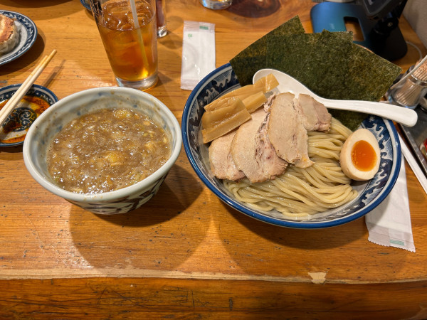 「トクのせつけ麺　中盛り」@龍神麺の写真