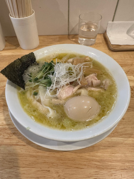 「特製とりそば」@らーめん天神下 大喜の写真