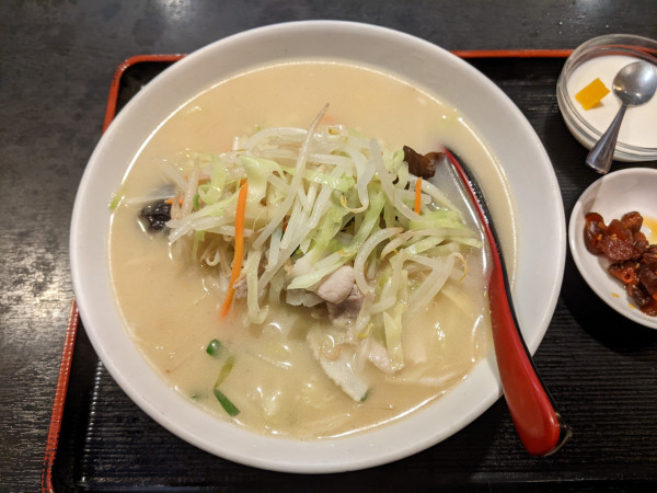 「タンメン(汤面)：750円」@興隆の写真