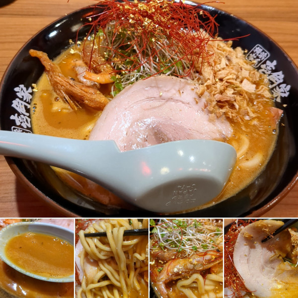 「金の海老カレー家系(4月限定)　1980円」@家系ラーメン 壱角家 秋葉原店の写真