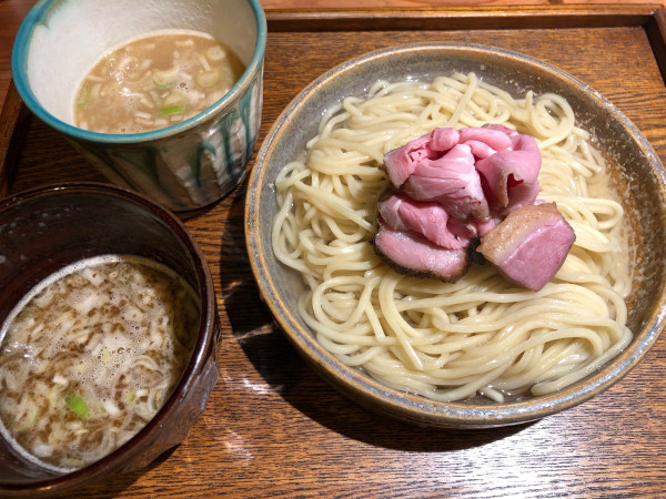 「つけ汁2種つけ麺」@あいだやの写真