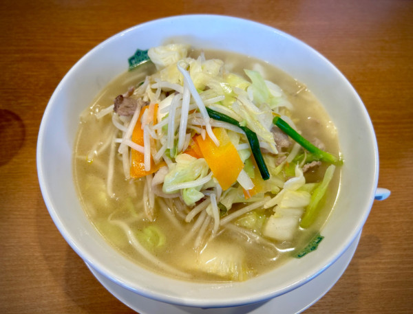 「野菜たっぷりタンメン(570¥)」@日高屋 坂東辺田店の写真