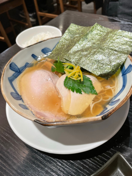 「蛤としじみと煮干しのトリプルらぁ麺」@貝と煮干し、時々濃厚の写真
