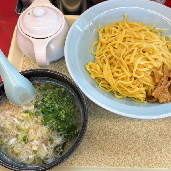 「【期間限定】ホタテ塩とんこつつけ麺 1,020円」@ラーメン山岡家 水戸南店の写真