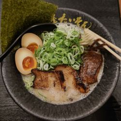 特製濃厚豚骨（1030円）Bセット（350円）