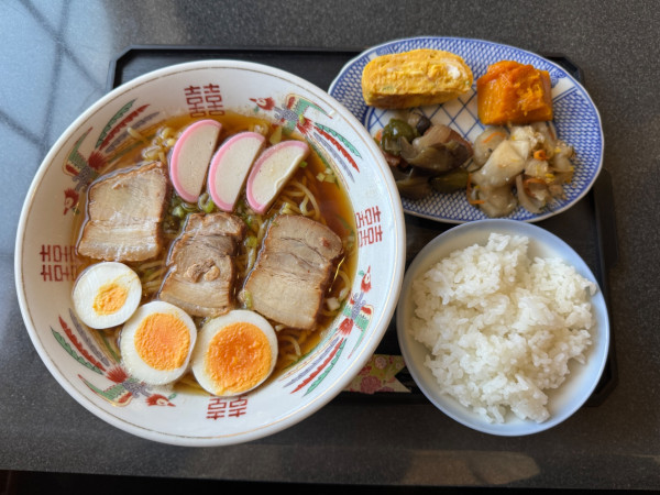 「中華そば定食 880円」@喫茶河童の写真