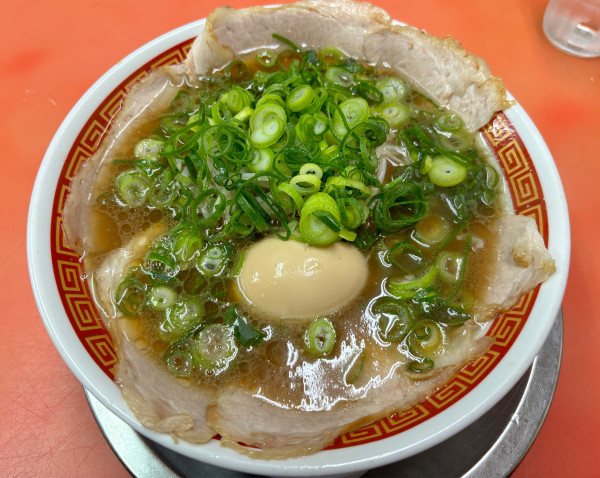 「中華そば＋味付玉子」@もっこす 大倉山本店の写真