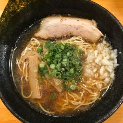 醤油 煮干し中華