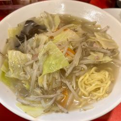 タンメン＋餃子＋瓶ビール